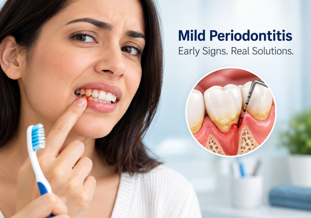 Mild Periodontitis — Symptoms, Causes & Can It Reverse?