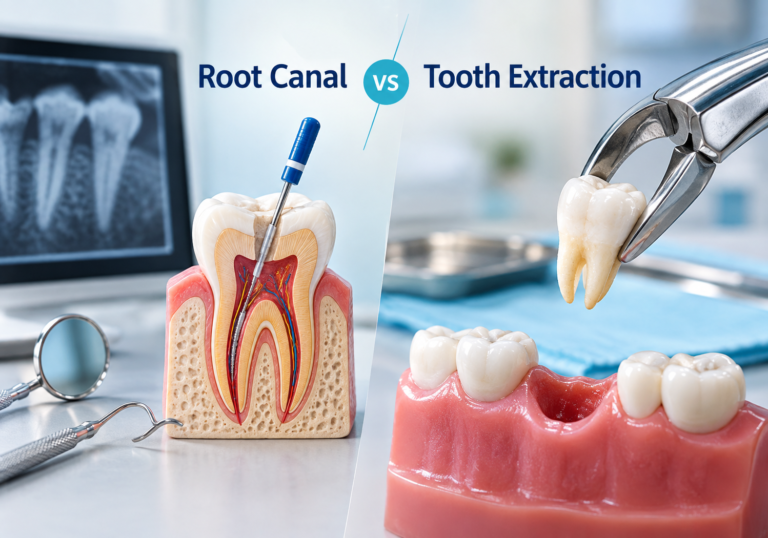 Root Canal vs Tooth Extraction | Which One Is Right for Your Tooth?